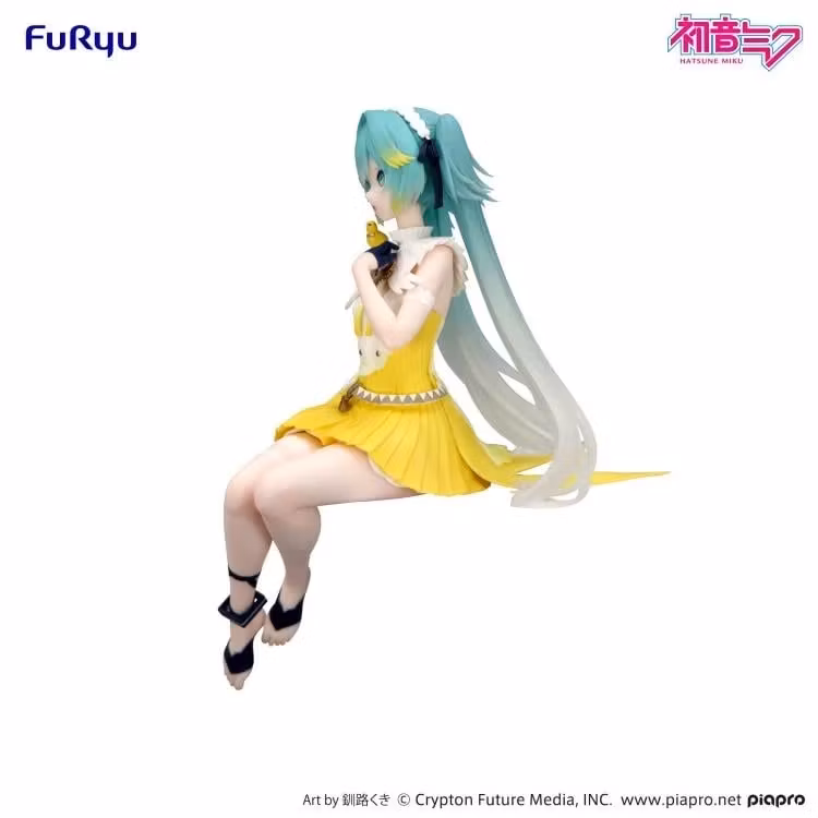 Vocaloid Hatsune Miku (Canary Bird) Noodle Stopper Figure
