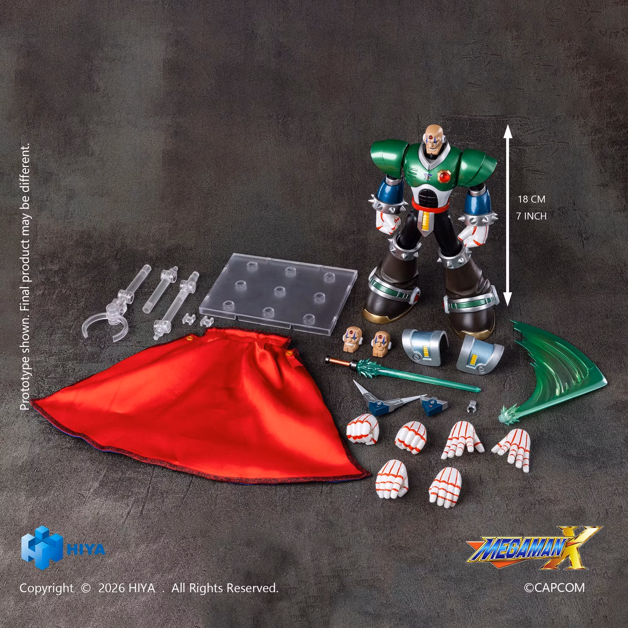 Mega Man X Exquisite Basic Sigma Action Figure