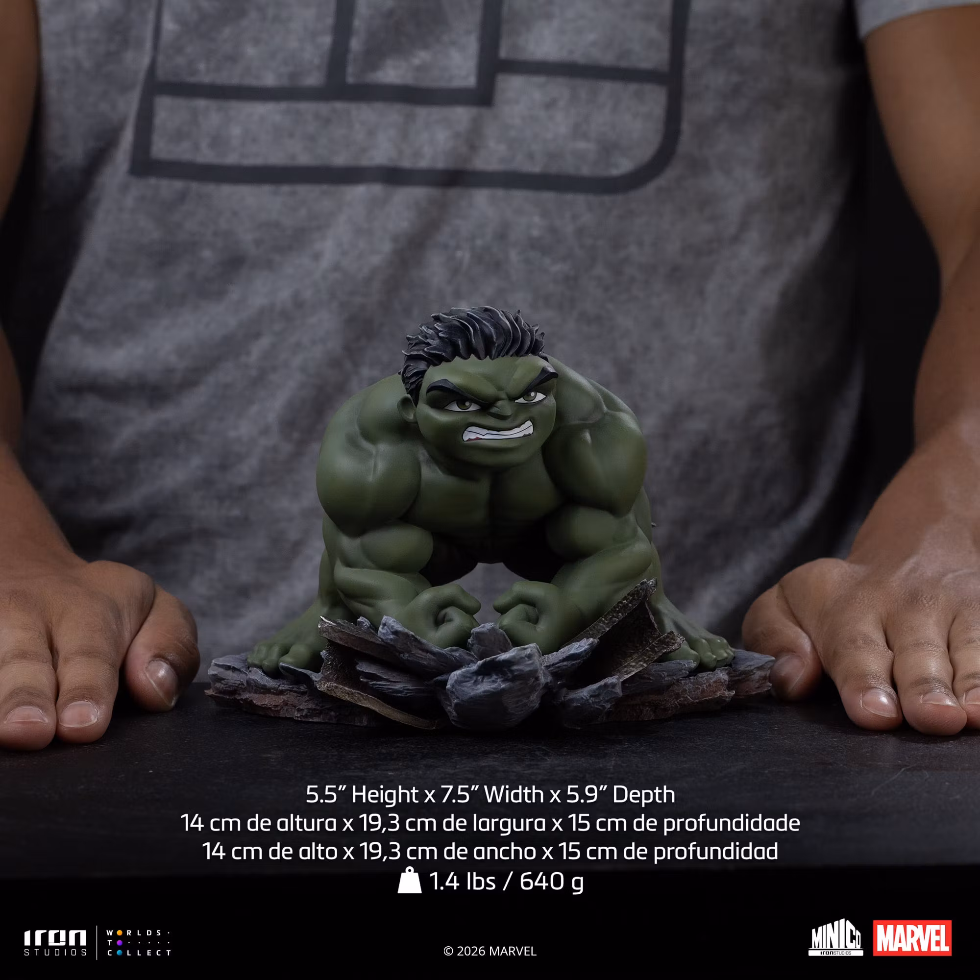 Spider-Man: Brand New Day MiniCo Hulk Figure