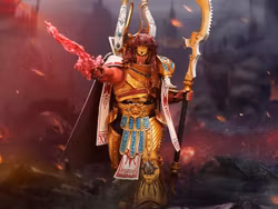 Warhammer: The Horus Heresy Thousand Sons Magnus the Red, Primarch of the XVth Legion 1/18 Scale Action Figure