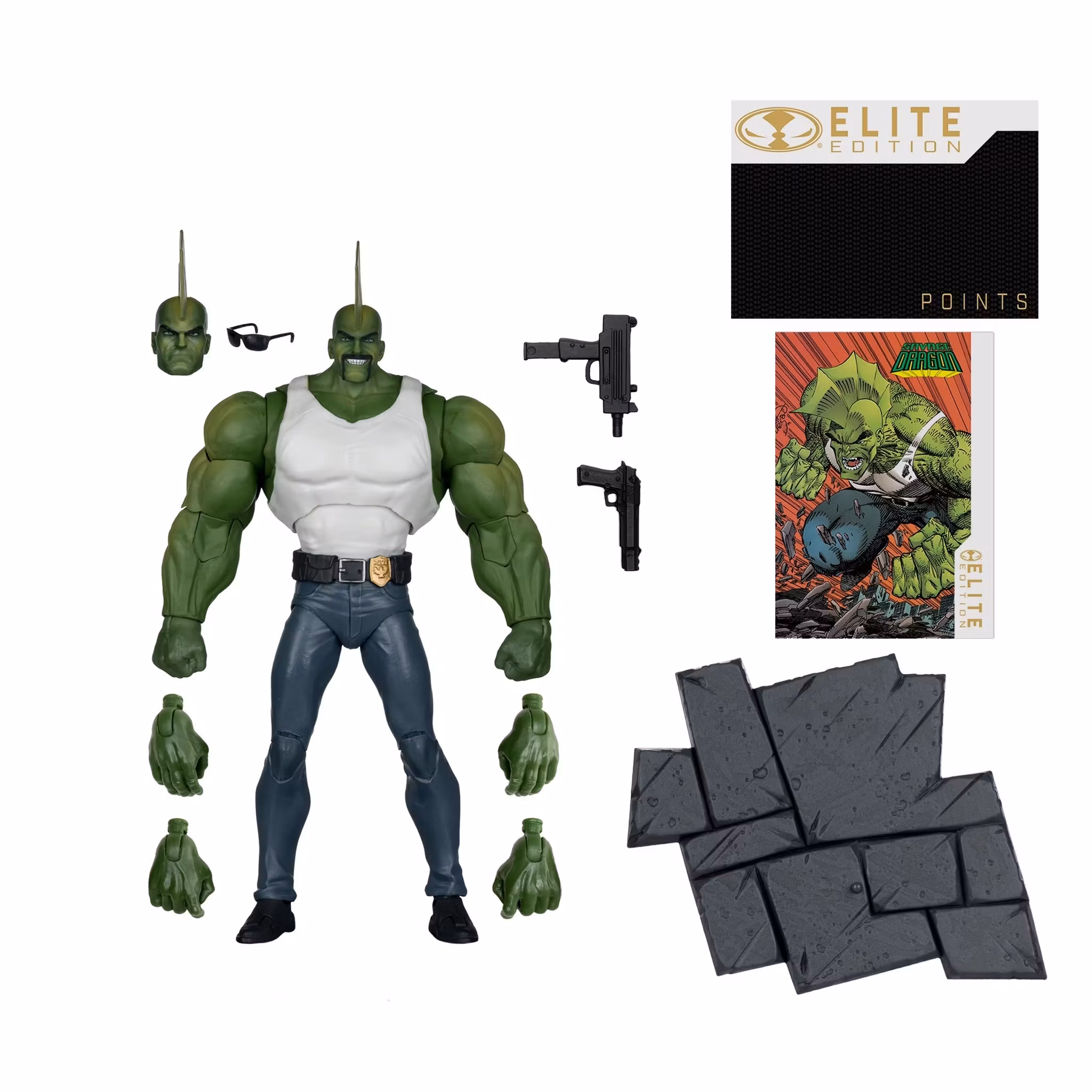Savage Dragon McFarlane Elite Edition Savage Dragon (Image Comics Founders Series) Action Figure