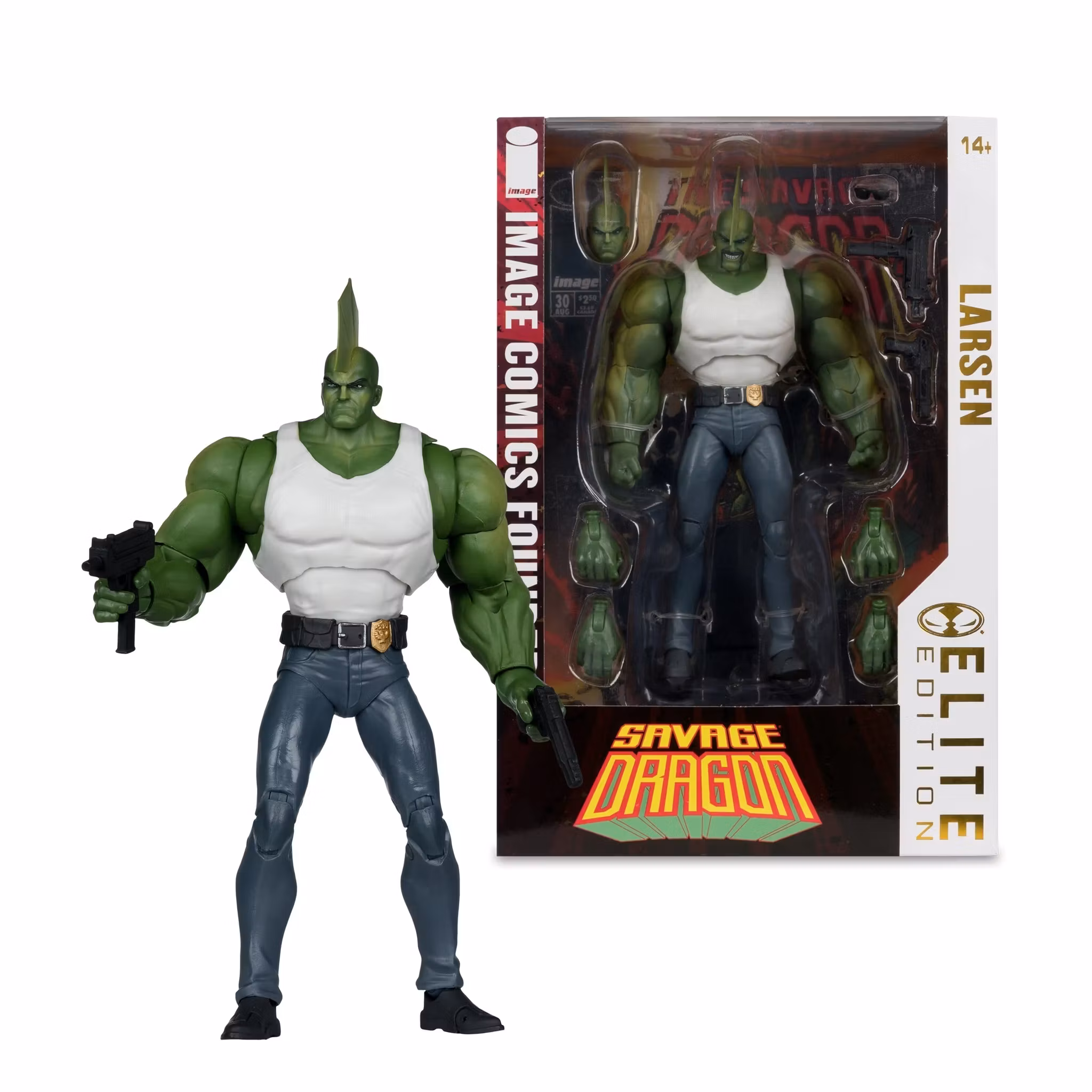 Savage Dragon McFarlane Elite Edition Savage Dragon (Image Comics Founders Series) Action Figure