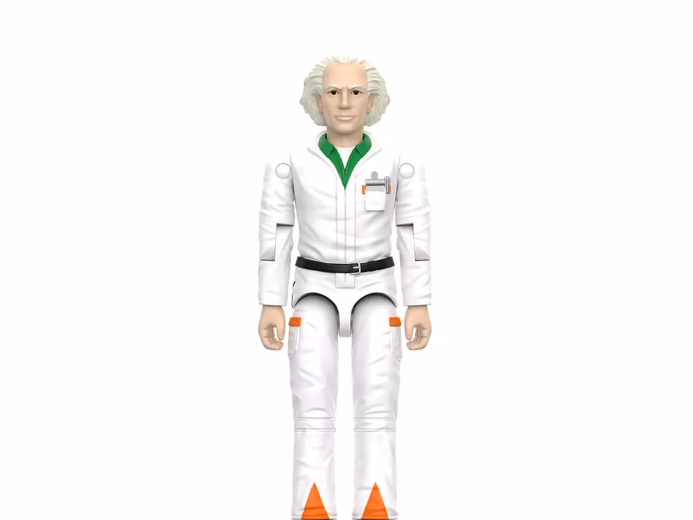 Back to the Future ReAction+ Doc Brown '85 Action Figure