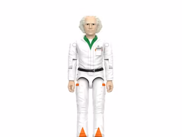 Back to the Future ReAction+ Doc Brown '85 Action Figure