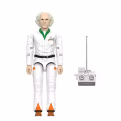 Back to the Future ReAction+ Doc Brown '85 Action Figure