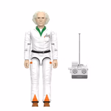 Back to the Future ReAction+ Doc Brown '85 Action Figure