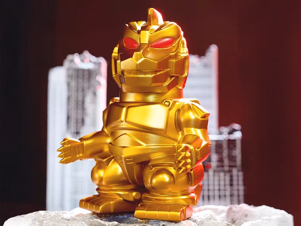 Toho FUN! FUN! Mechagodzilla (Vintage Toy Gold) SDCC 2025 Exclusive Figure