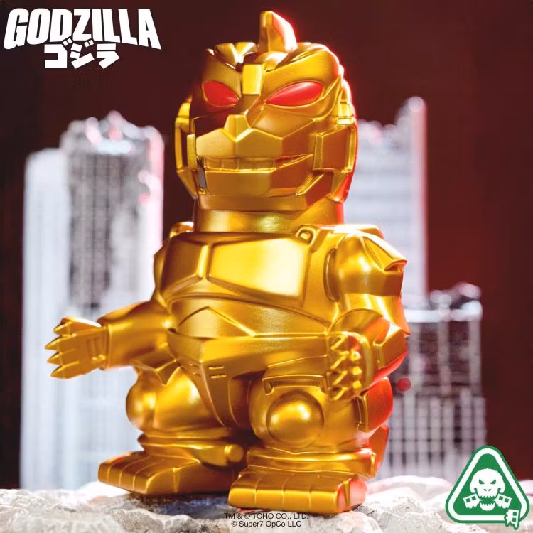 Toho FUN! FUN! Mechagodzilla (Vintage Toy Gold) SDCC 2025 Exclusive Figure