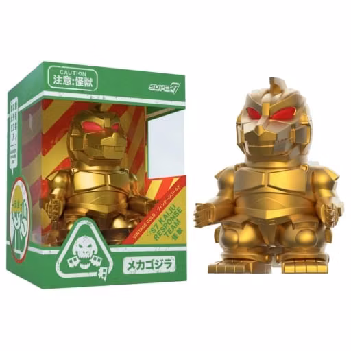 Toho FUN! FUN! Mechagodzilla (Vintage Toy Gold) SDCC 2025 Exclusive Figure