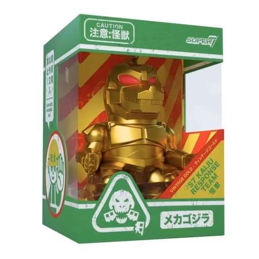Toho FUN! FUN! Mechagodzilla (Vintage Toy Gold) SDCC 2025 Exclusive Figure