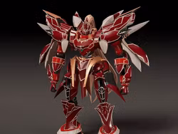 The Legend of Heroes: Trails of Cold Steel Moderoid Testa-Rossa, the Vermillion Knight Model Kit