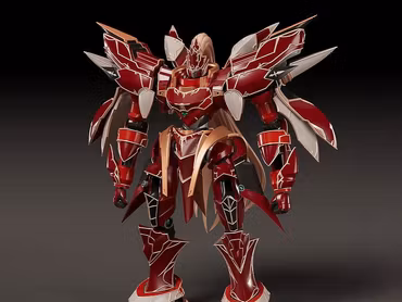 The Legend of Heroes: Trails of Cold Steel Moderoid Testa-Rossa, the Vermillion Knight Model Kit