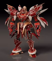 The Legend of Heroes: Trails of Cold Steel Moderoid Testa-Rossa, the Vermillion Knight Model Kit