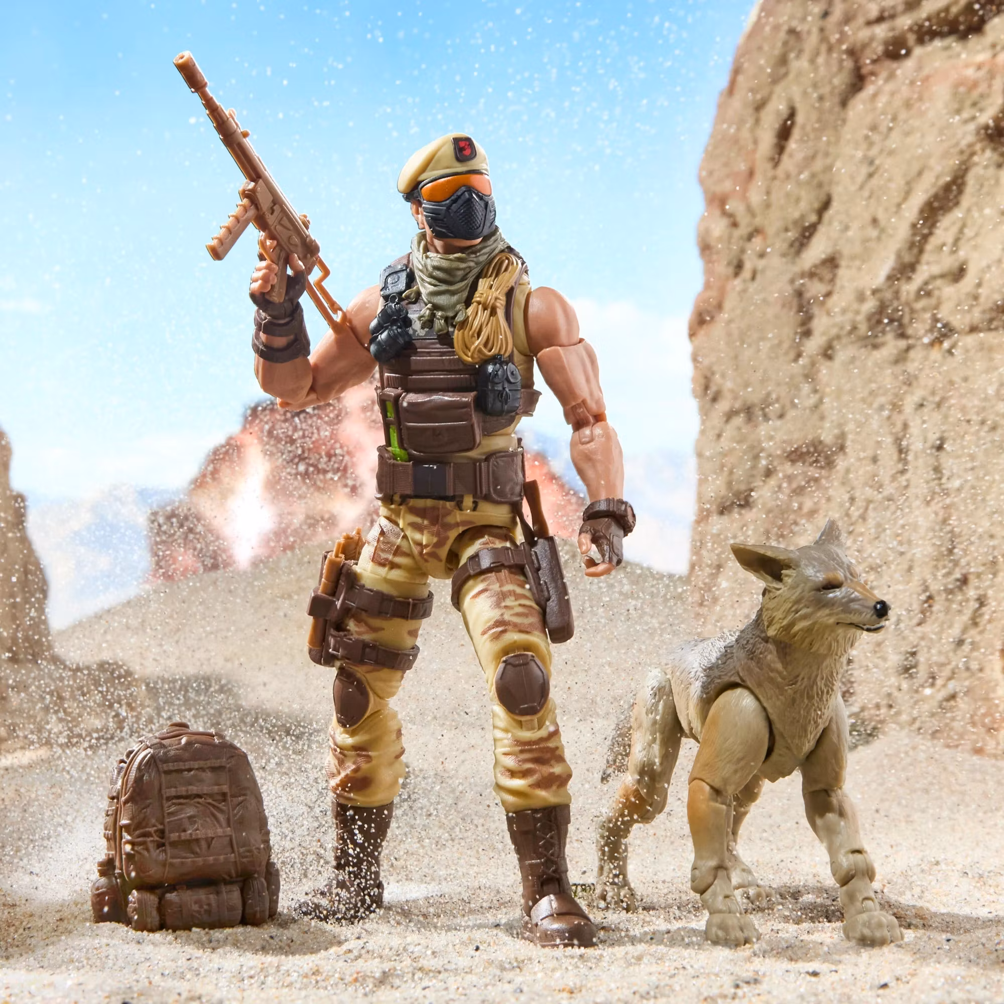 G.I. Joe Classified Series #217 Dusty & Coyote Sandstorm Action Figure Set