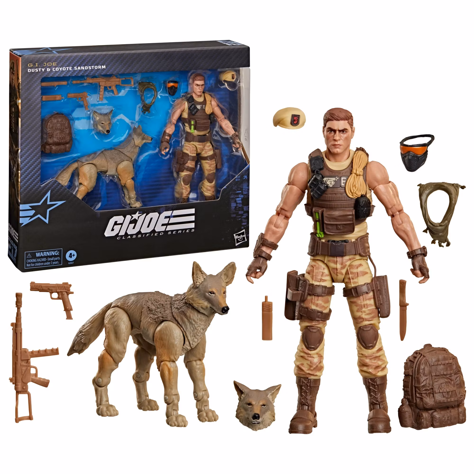 G.I. Joe Classified Series #217 Dusty & Coyote Sandstorm Action Figure Set