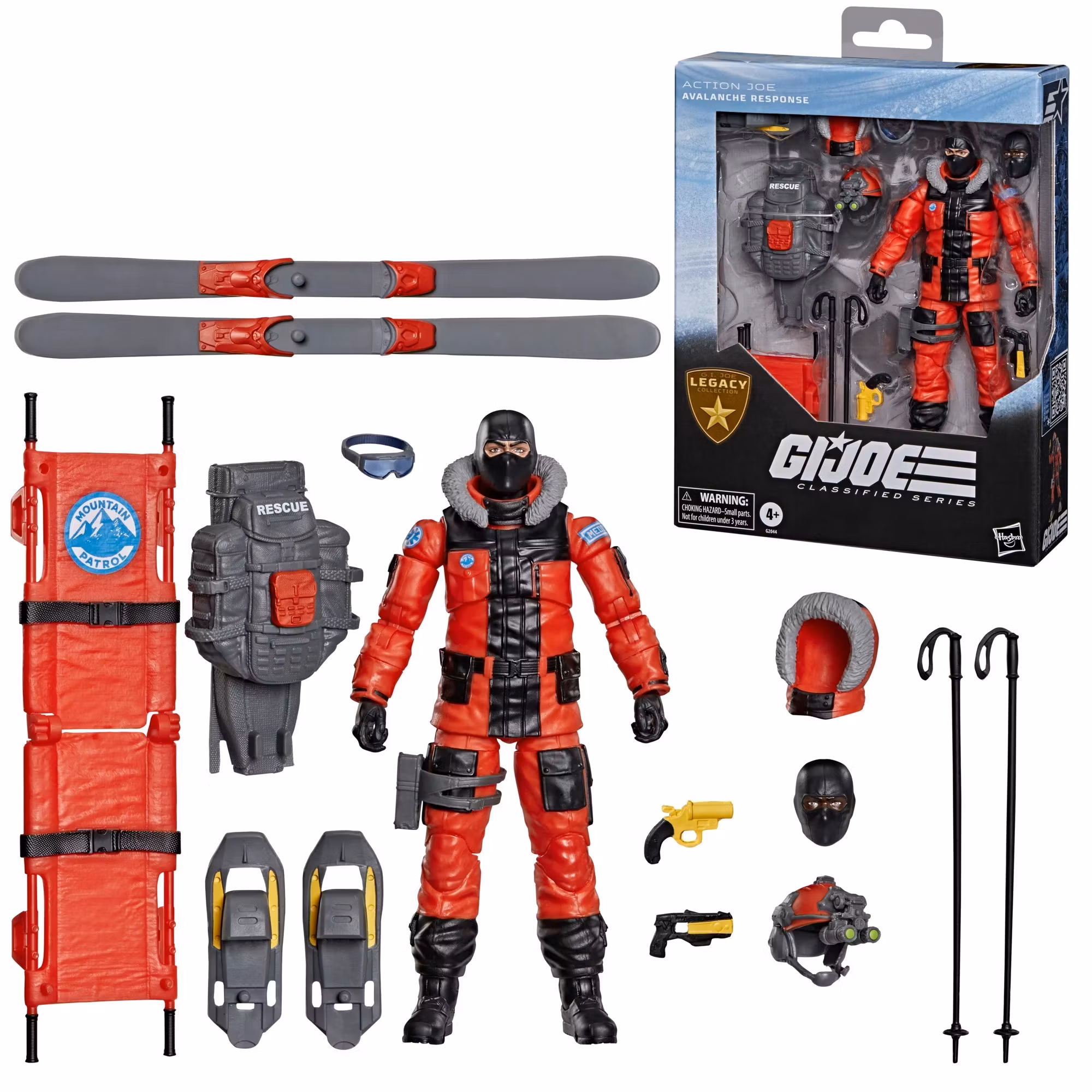G.I. Joe Classified Series Legacy Collection Action Joe (Avalanche Response) Action Figure