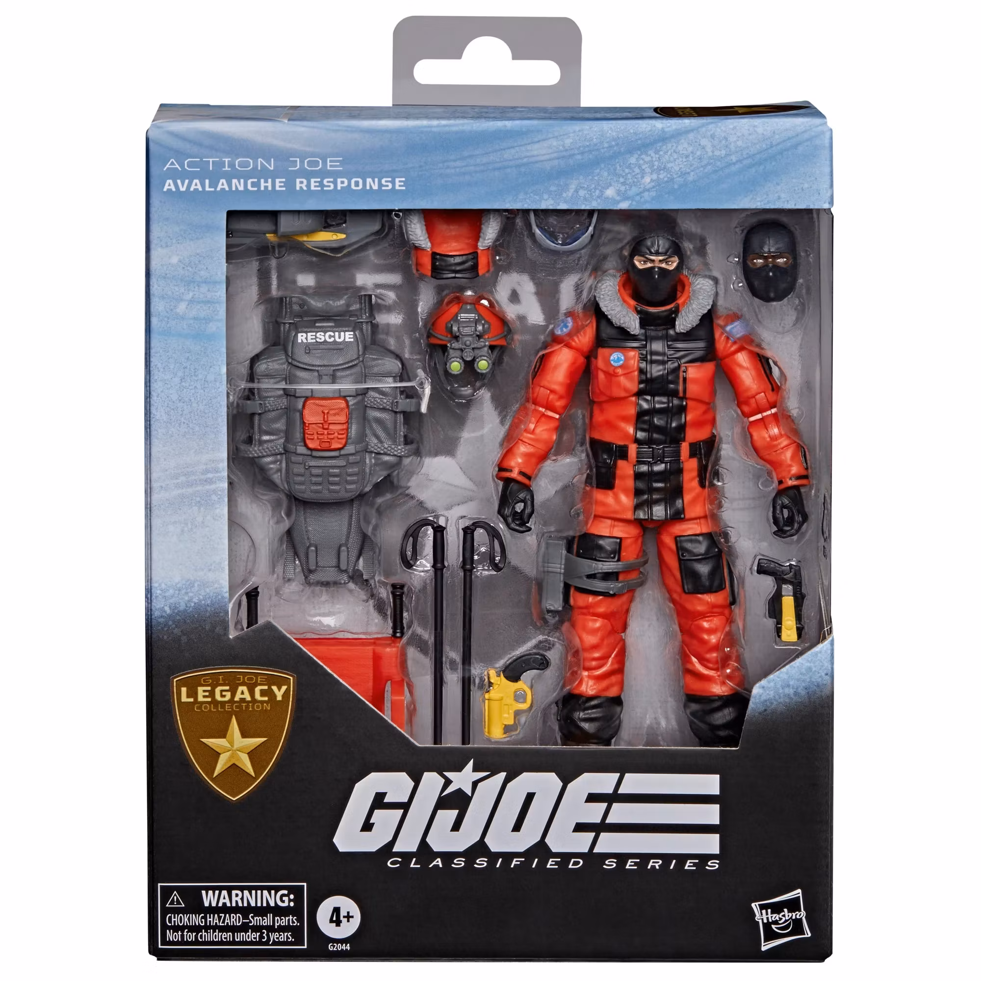 G.I. Joe Classified Series Legacy Collection Action Joe (Avalanche Response) Action Figure