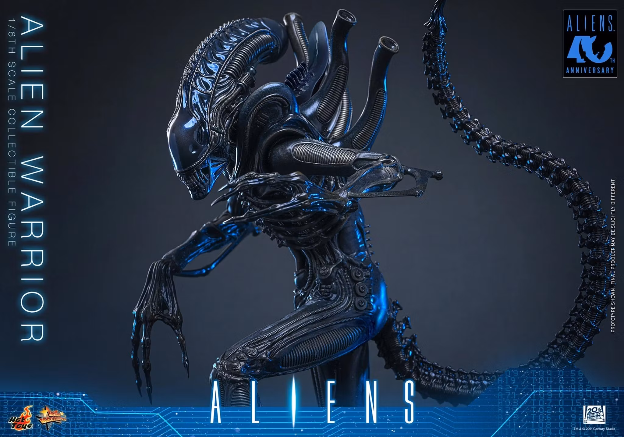 Aliens MMS898 Alien Warrior 1/6th Scale Collectible Figure