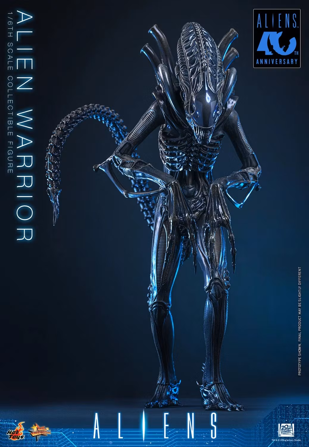 Aliens MMS898 Alien Warrior 1/6th Scale Collectible Figure