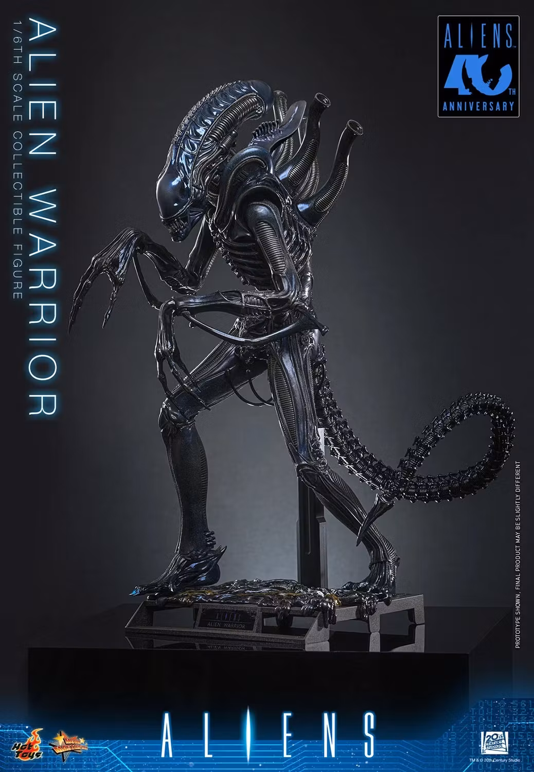 Aliens MMS898 Alien Warrior 1/6th Scale Collectible Figure