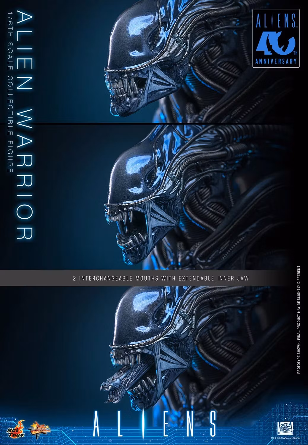 Aliens MMS898 Alien Warrior 1/6th Scale Collectible Figure