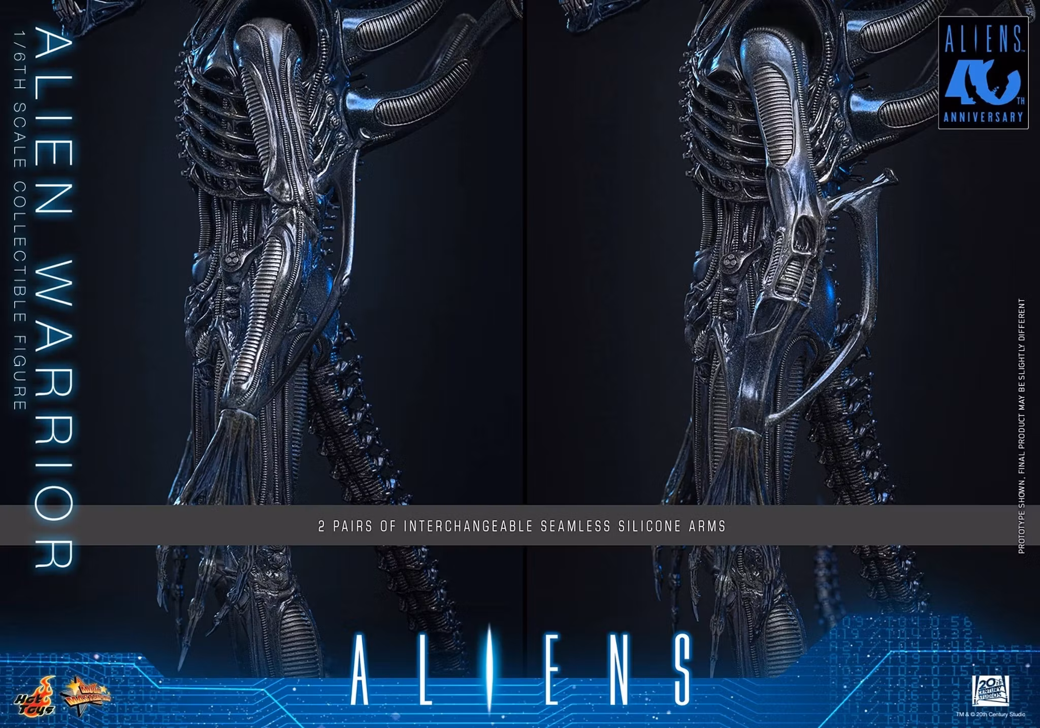 Aliens MMS898 Alien Warrior 1/6th Scale Collectible Figure