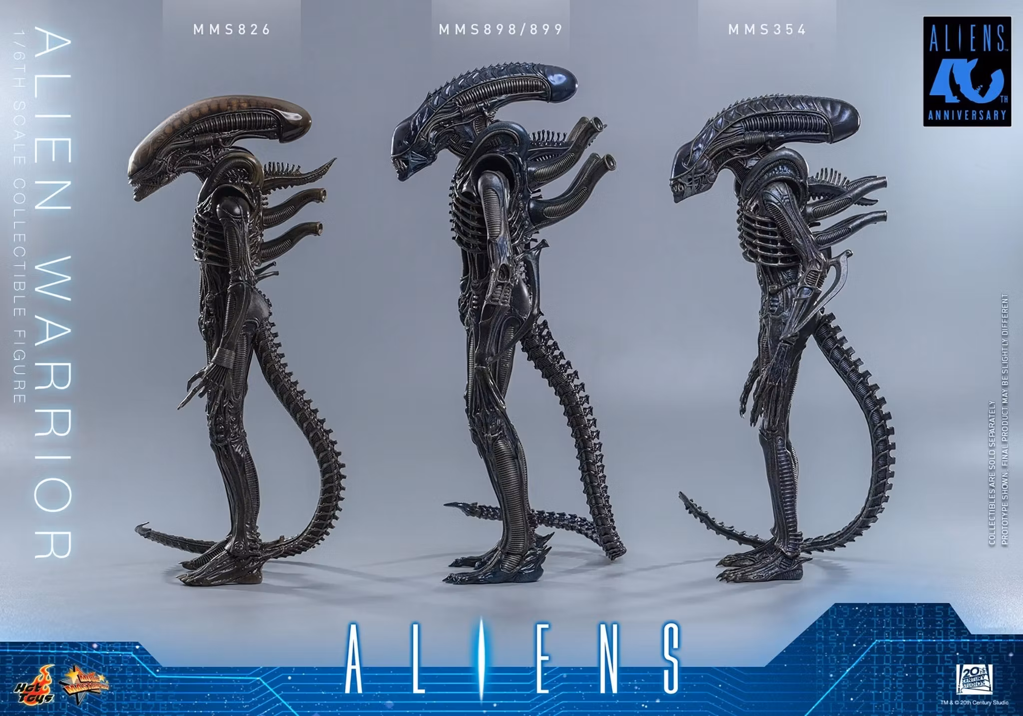 Aliens MMS898 Alien Warrior 1/6th Scale Collectible Figure