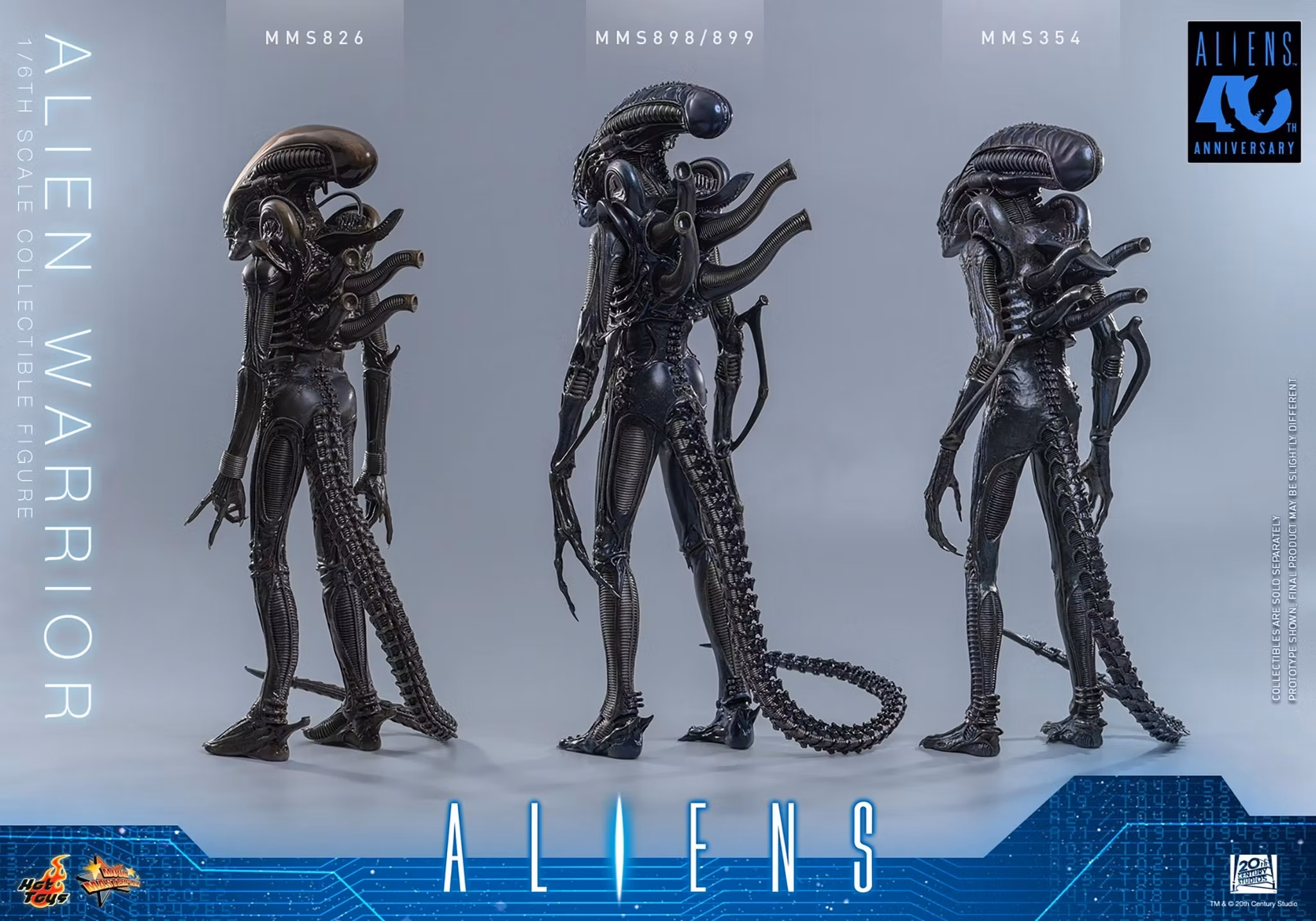 Aliens MMS898 Alien Warrior 1/6th Scale Collectible Figure