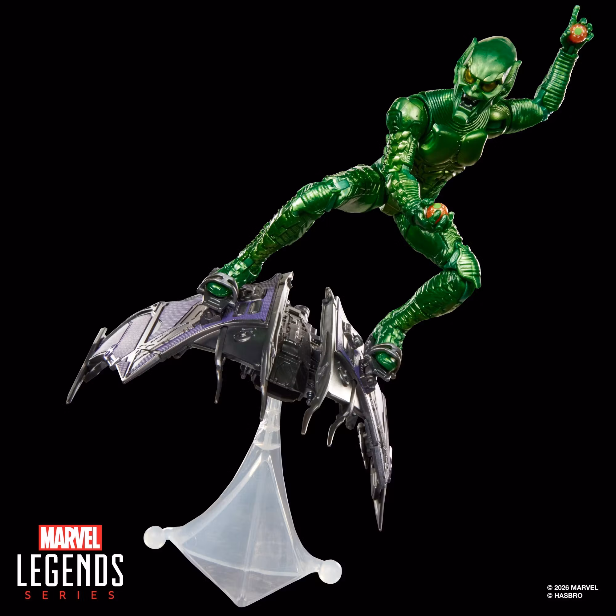 Spider-Man: No Way Home Marvel Legends Green Goblin Action Figure and Glider Set