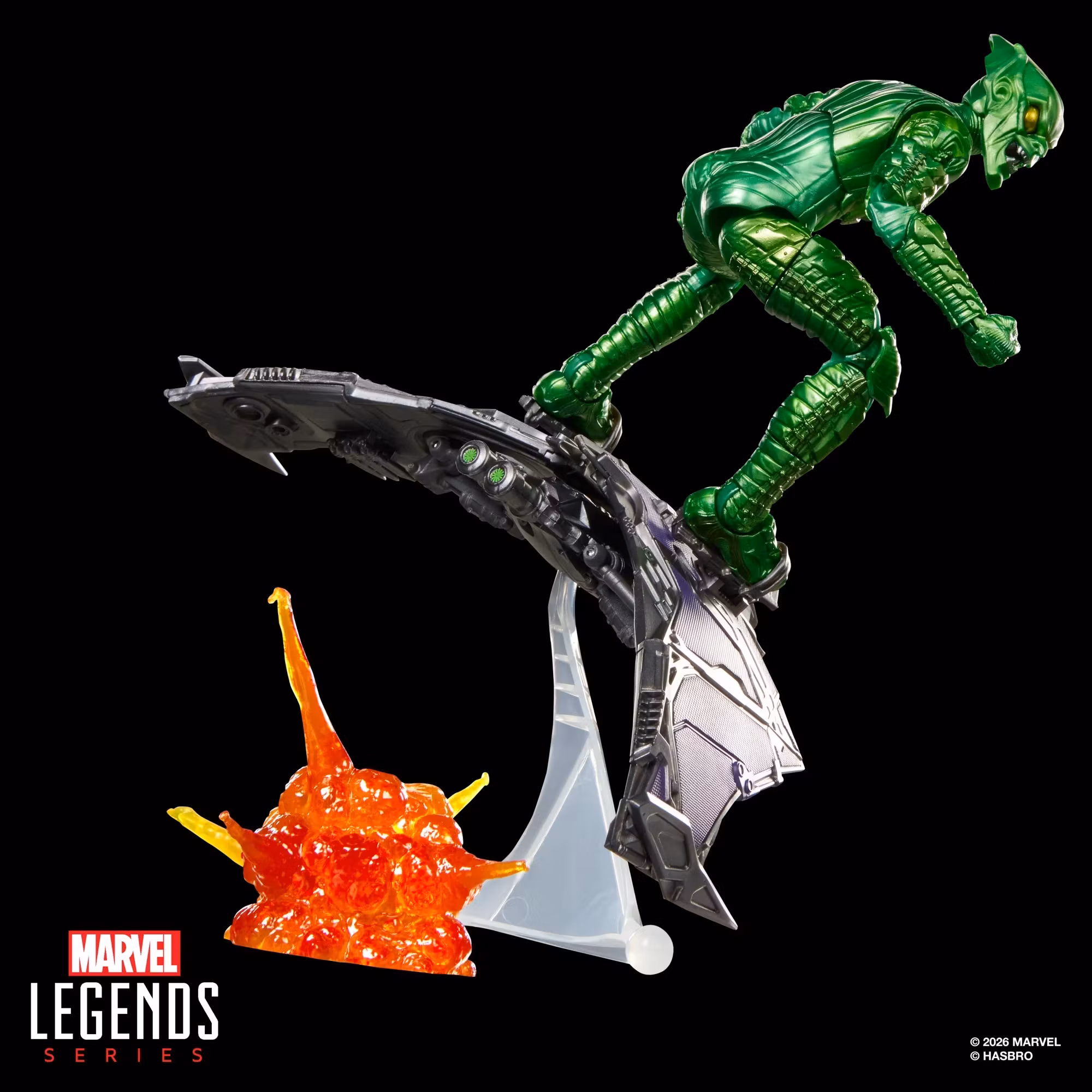 Spider-Man: No Way Home Marvel Legends Green Goblin Action Figure and Glider Set