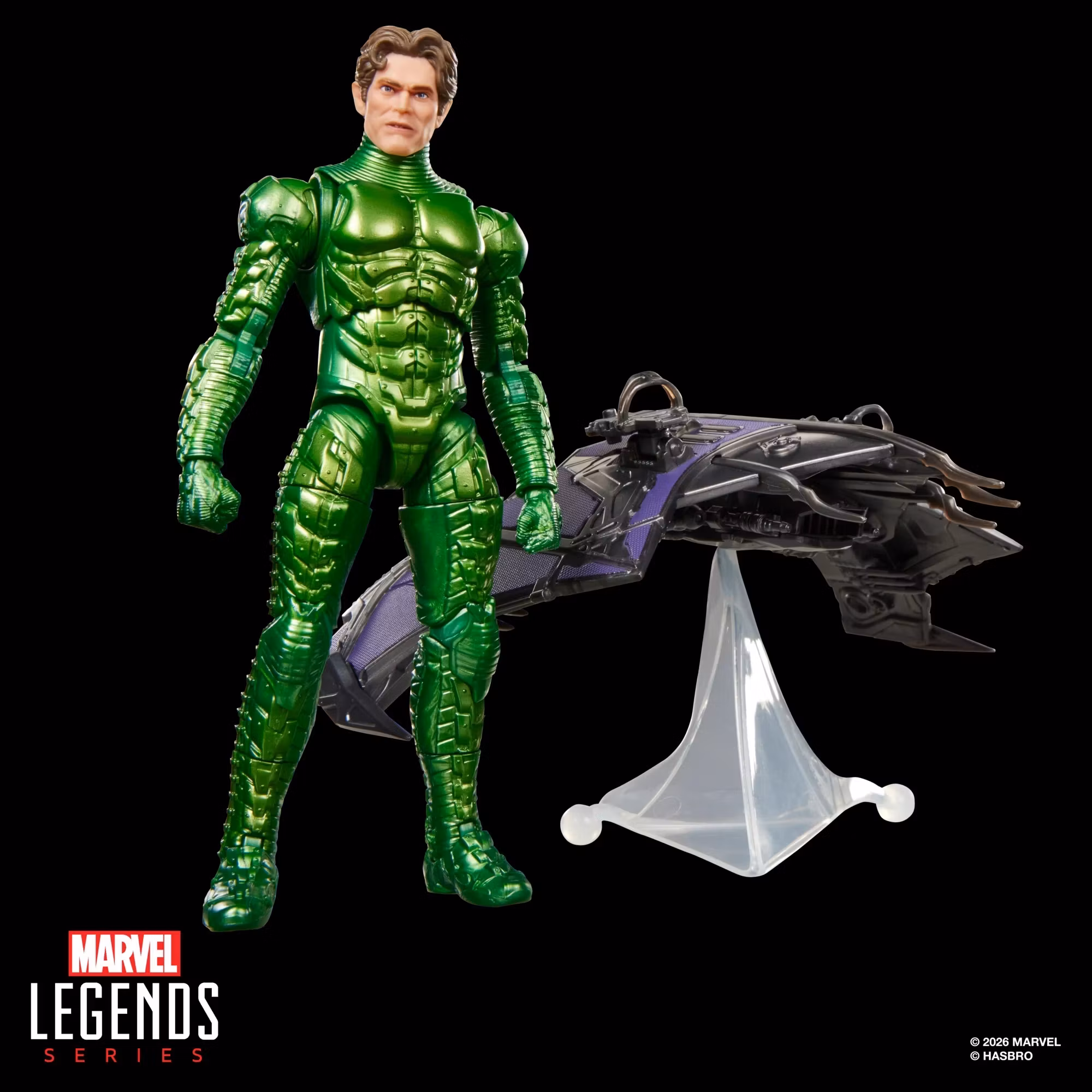 Spider-Man: No Way Home Marvel Legends Green Goblin Action Figure and Glider Set