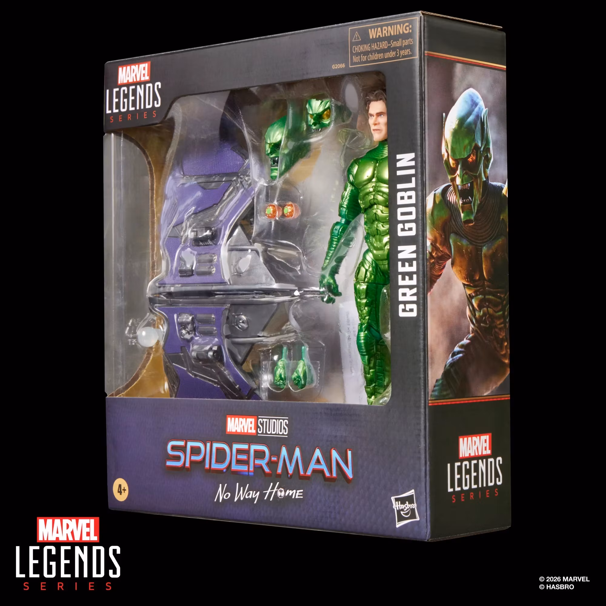 Spider-Man: No Way Home Marvel Legends Green Goblin Action Figure and Glider Set