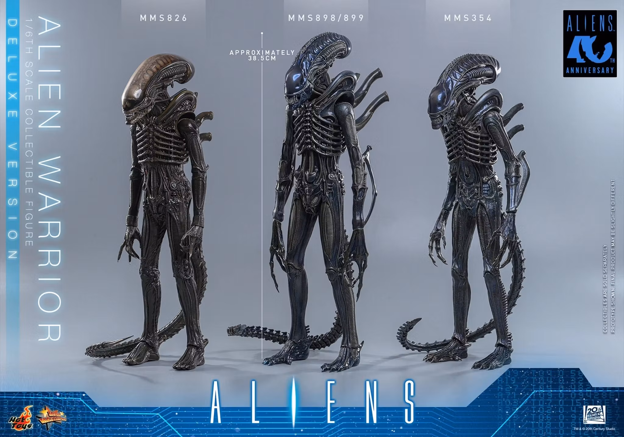 Aliens MMS899 Alien Warrior (Deluxe Ver.) 1/6th Scale Collectible Figure