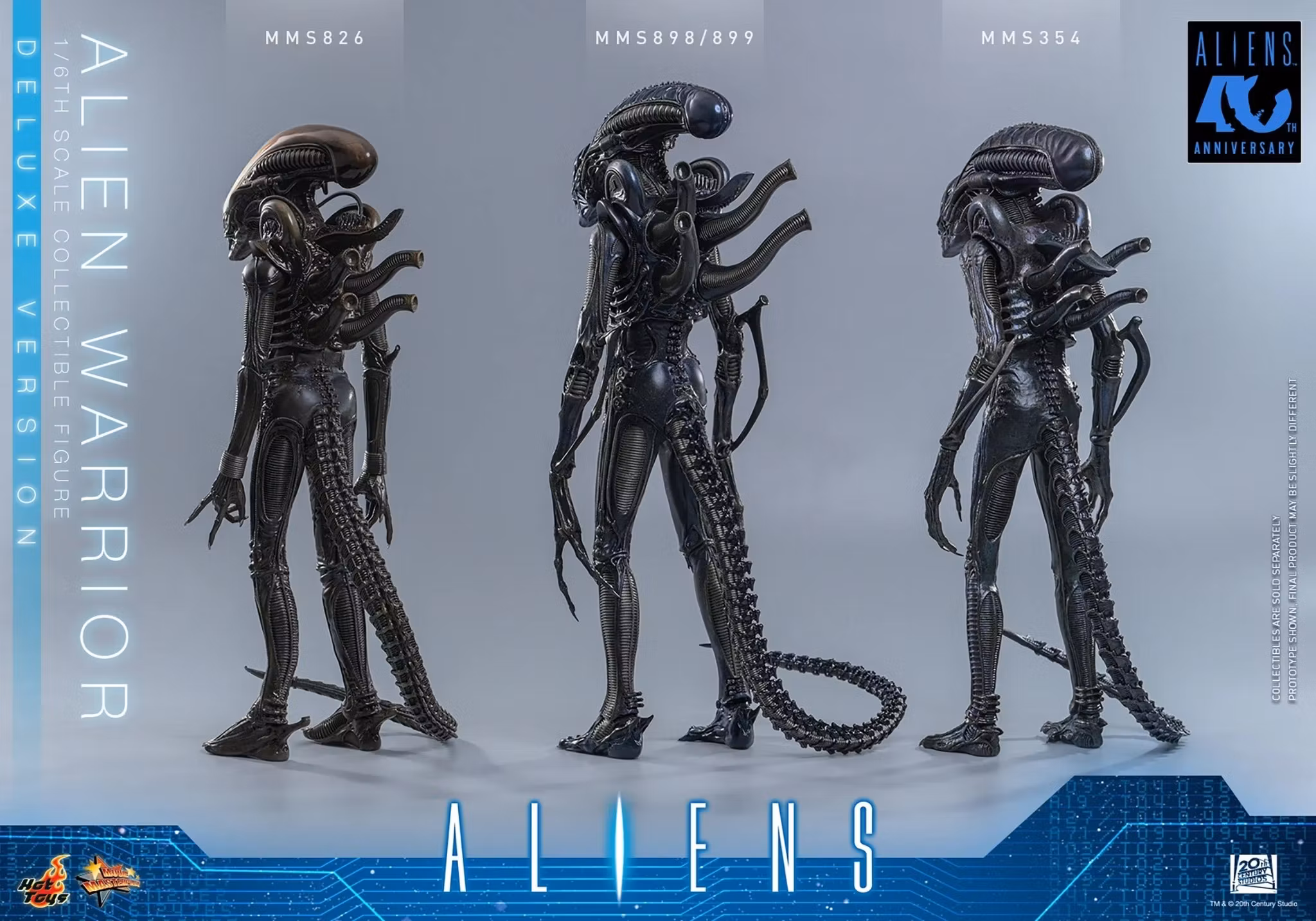 Aliens MMS899 Alien Warrior (Deluxe Ver.) 1/6th Scale Collectible Figure