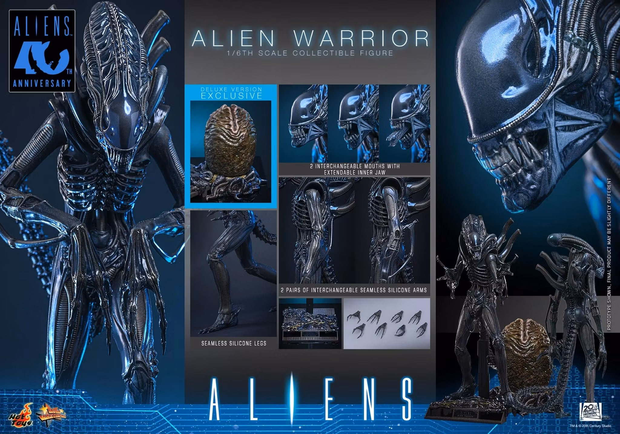 Aliens MMS899 Alien Warrior (Deluxe Ver.) 1/6th Scale Collectible Figure