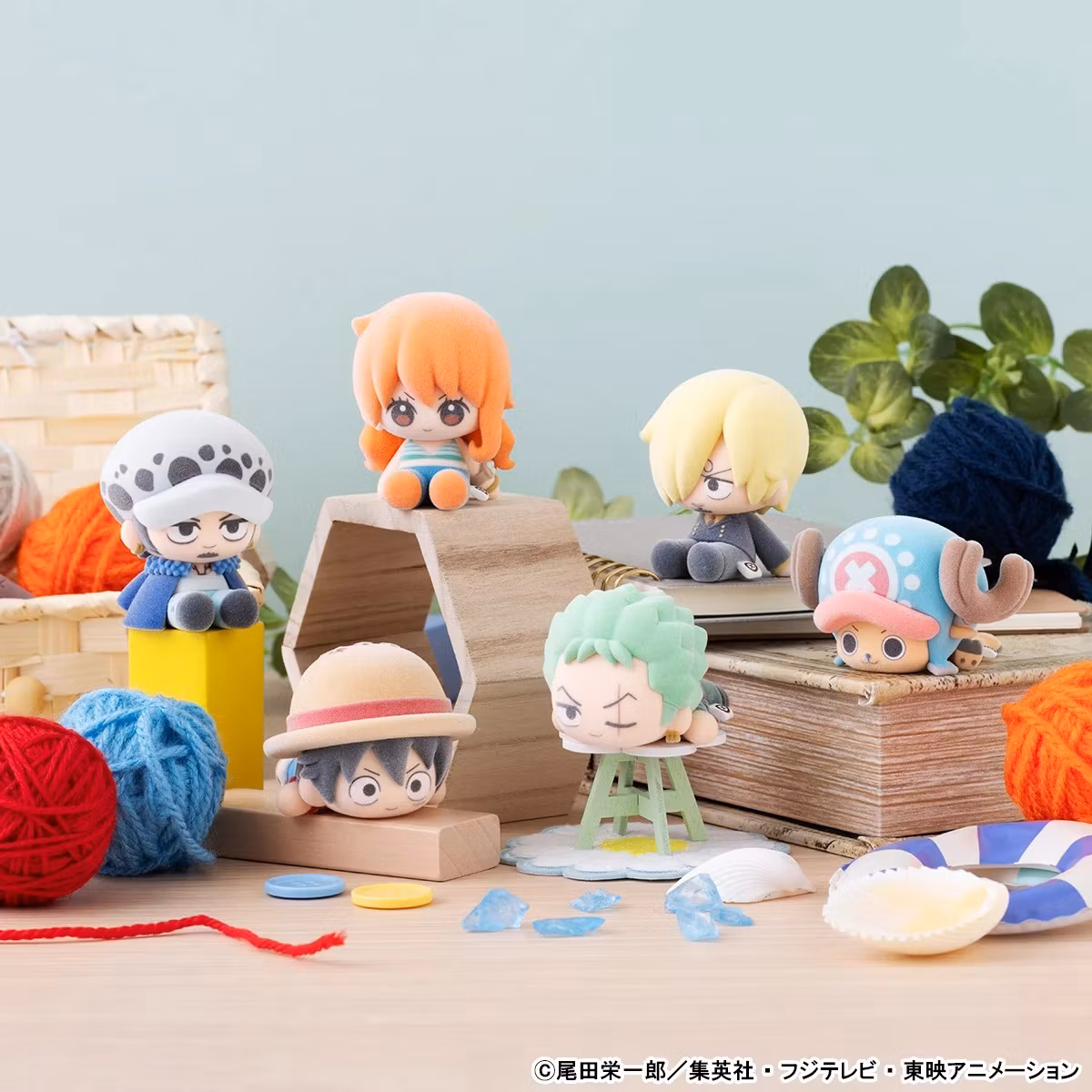 One Piece Nuippo One Piece Set of 6 Figures