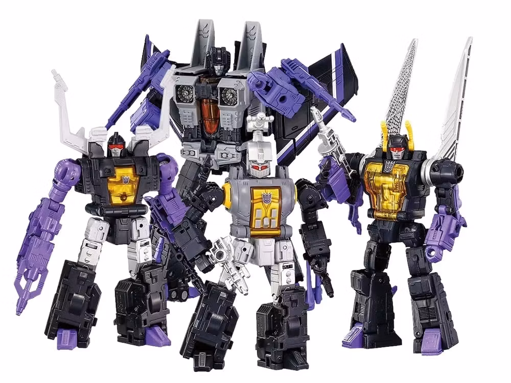 Transformers Dramatic Capture Series Decepticons Part 2 Four-Pack