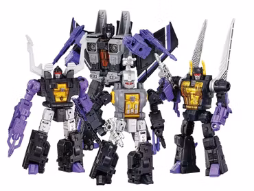Transformers Dramatic Capture Series Decepticons Part 2 Four-Pack
