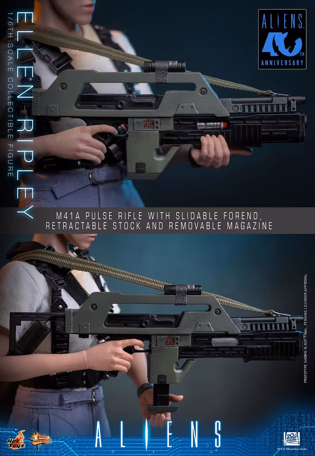 Aliens MMS894 Ellen Ripley 1/6th Scale Collectible Figure