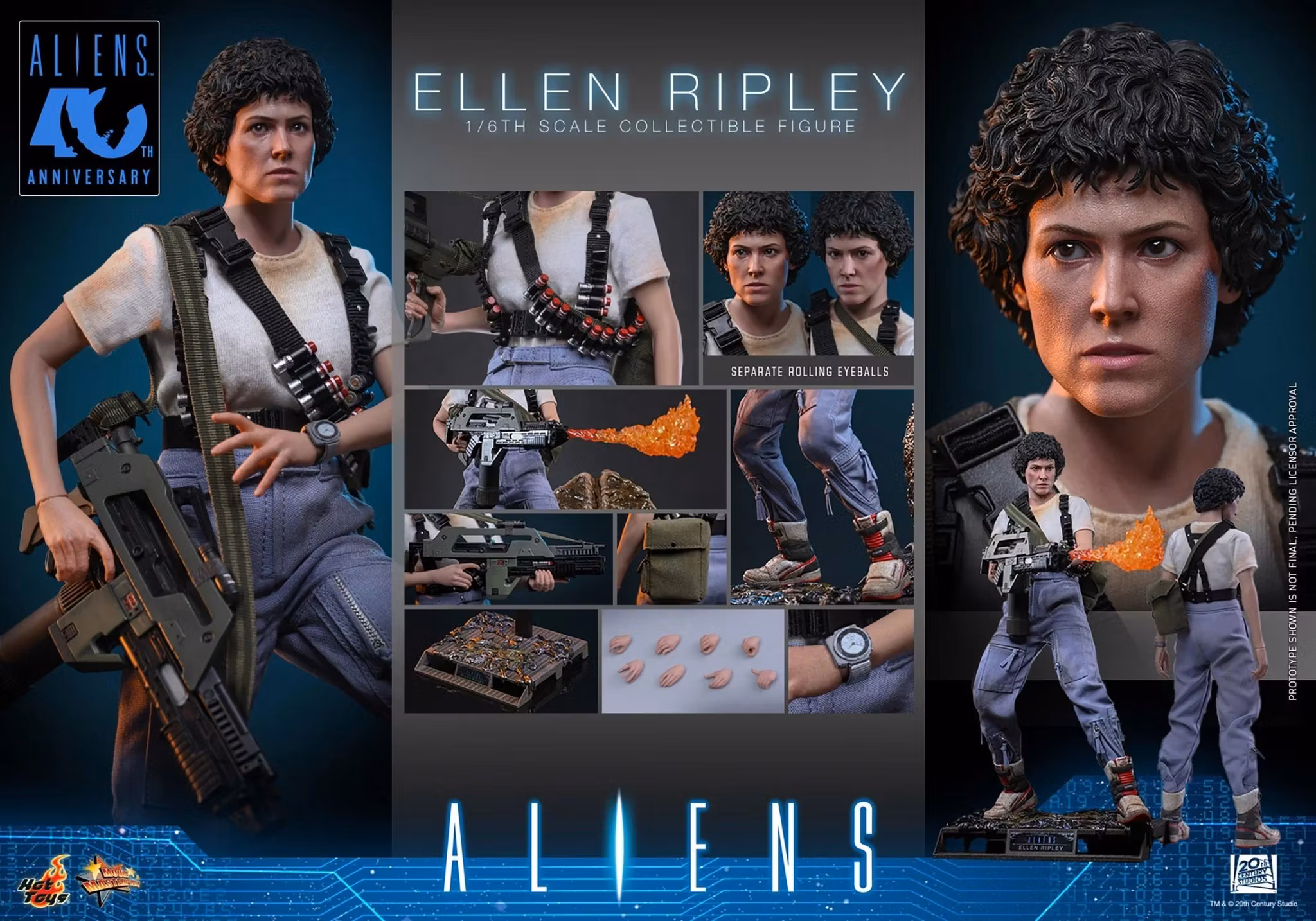 Aliens MMS894 Ellen Ripley 1/6th Scale Collectible Figure