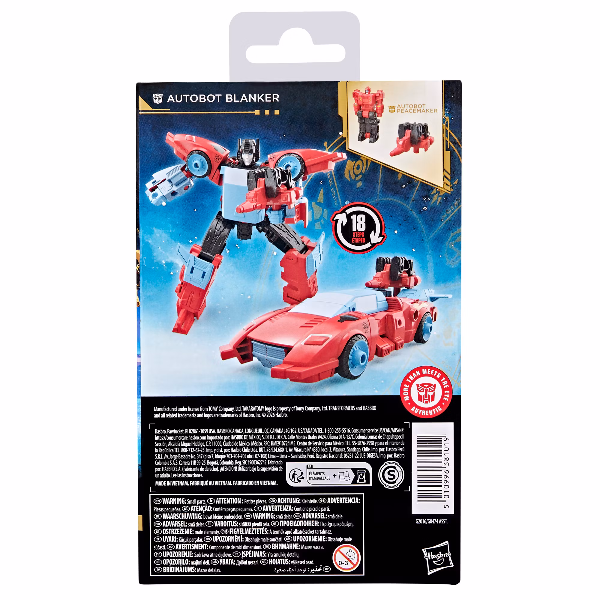 Transformers: Age of the Primes Deluxe Class Autobot Blanker Action Figure