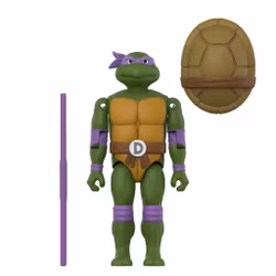 Teenage Mutant Ninja Turtles ReAction+ Donatello Action Figure