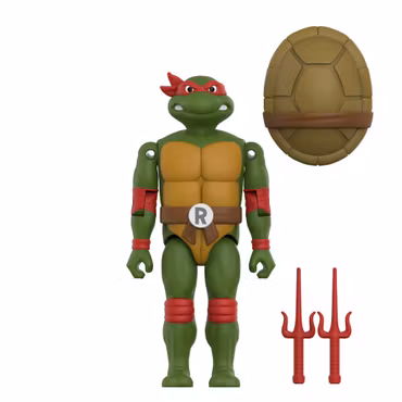 Teenage Mutant Ninja Turtles ReAction+ Raphael Action Figure