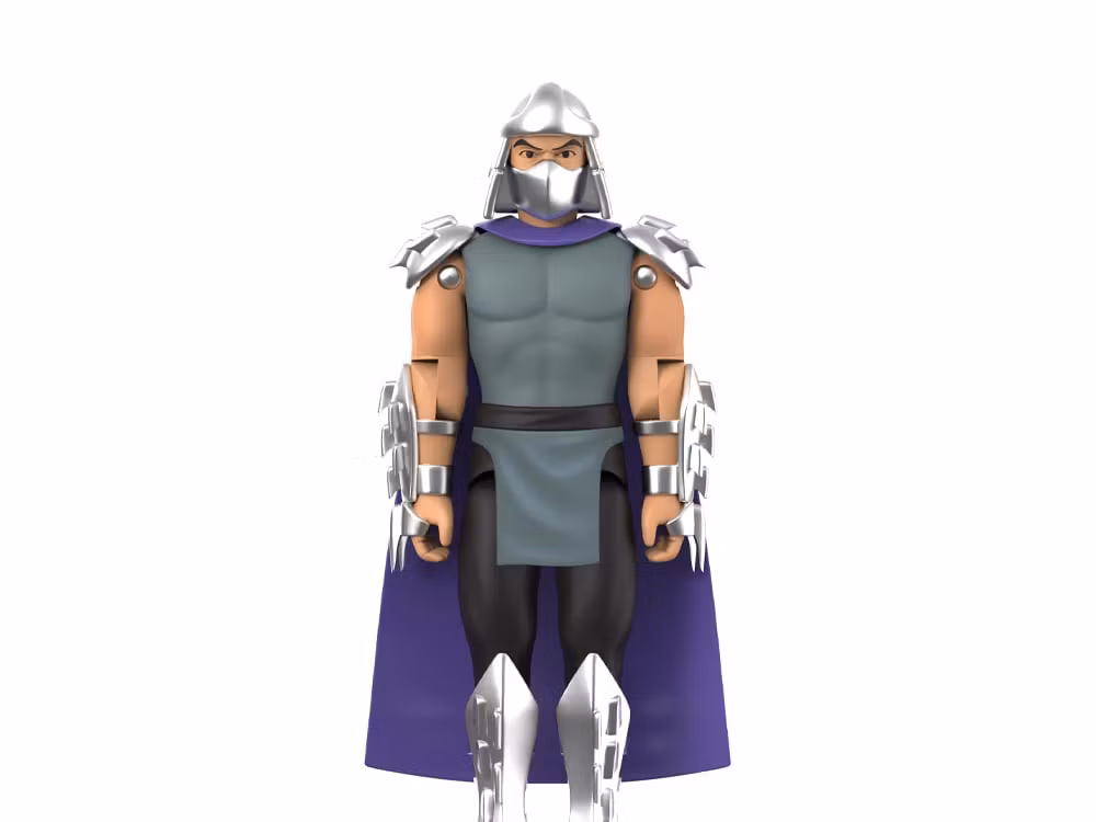 Teenage Mutant Ninja Turtles ReAction+ Shredder Action Figure