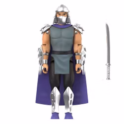 Teenage Mutant Ninja Turtles ReAction+ Shredder Action Figure