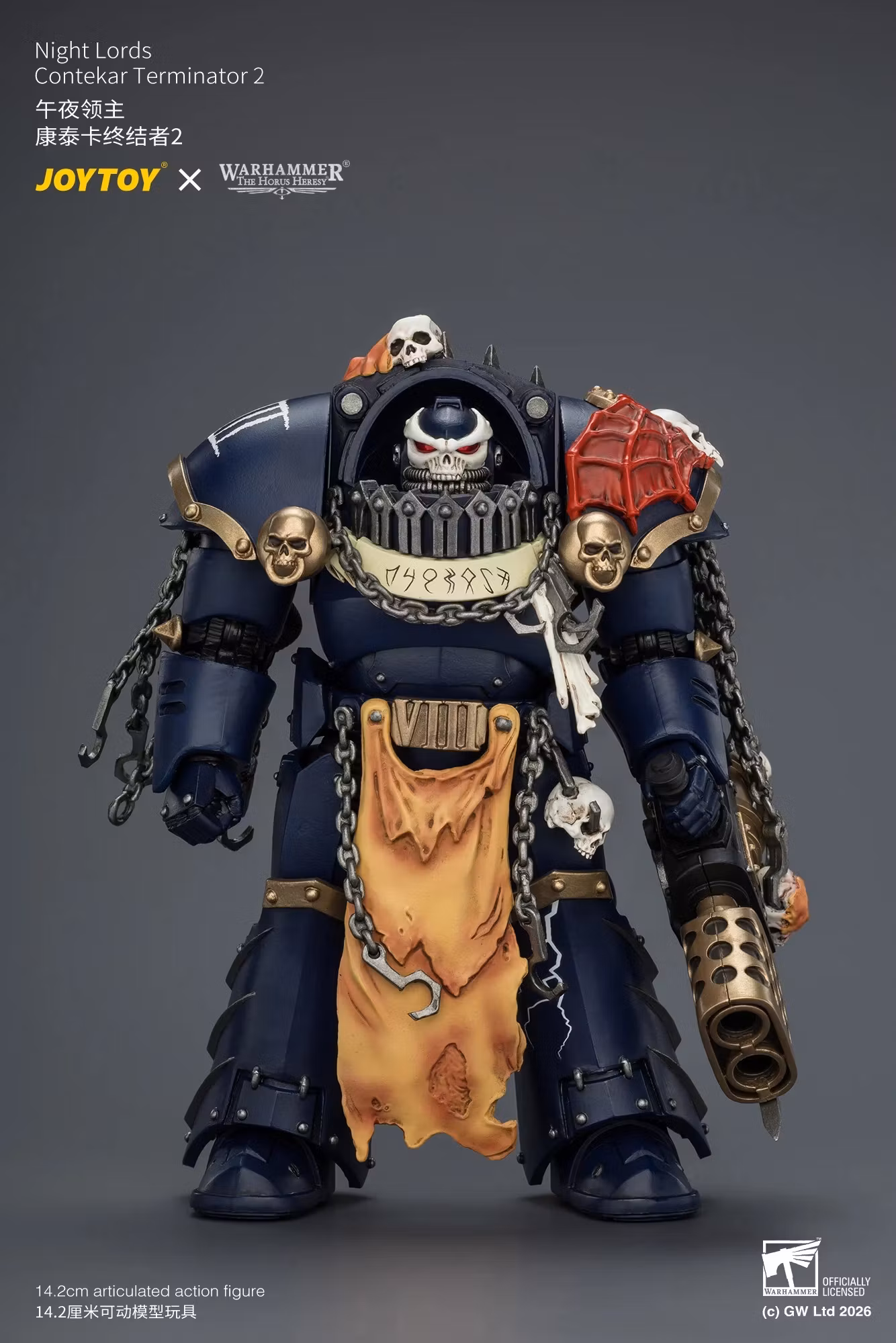 Warhammer: The Horus Heresy Night Lords Contekar Terminator 2 1/18 Scale Action Figure