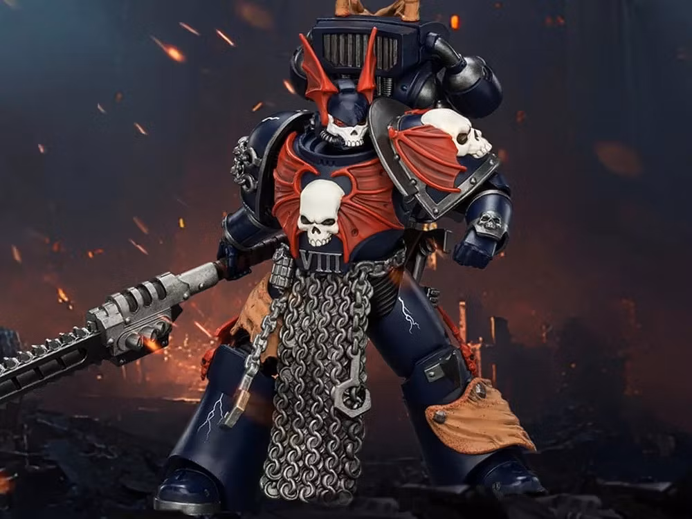 Warhammer: The Horus Heresy Night Lords Legion Praetor with Jump Pack 1/18 Scale Action Figure
