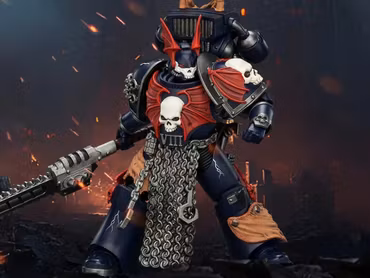 Warhammer: The Horus Heresy Night Lords Legion Praetor with Jump Pack 1/18 Scale Action Figure
