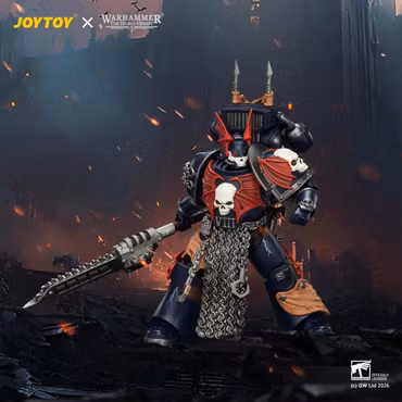 Warhammer: The Horus Heresy Night Lords Legion Praetor with Jump Pack 1/18 Scale Action Figure