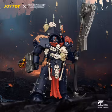 Warhammer: The Horus Heresy Night Lords Legion Praetor in Tartaros Terminator Armour 1/18 Scale Action Figure